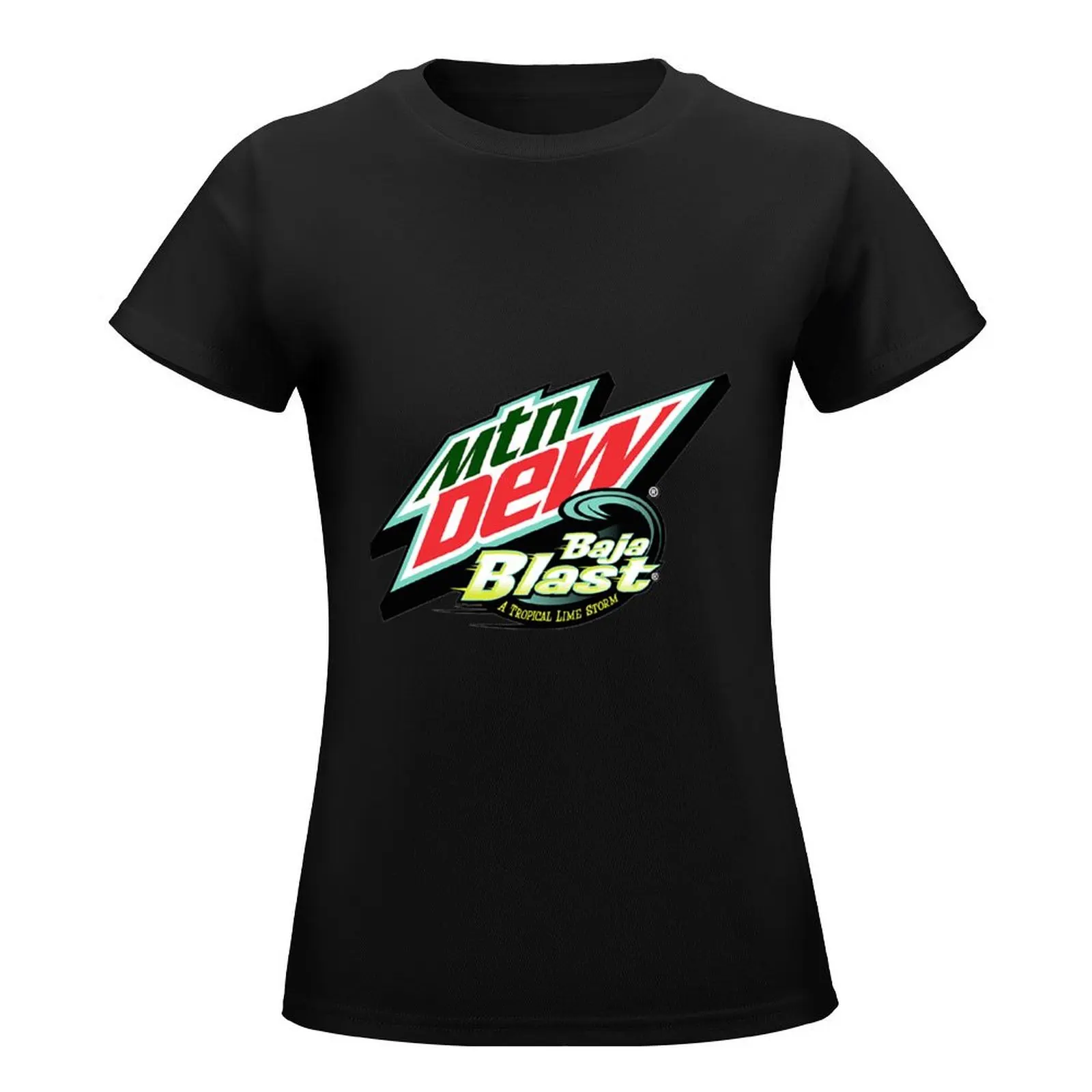 Baja Blast T-Shirt lady clothes tees animal print shirt for girls Aesthetic clothing t shirt dress Women