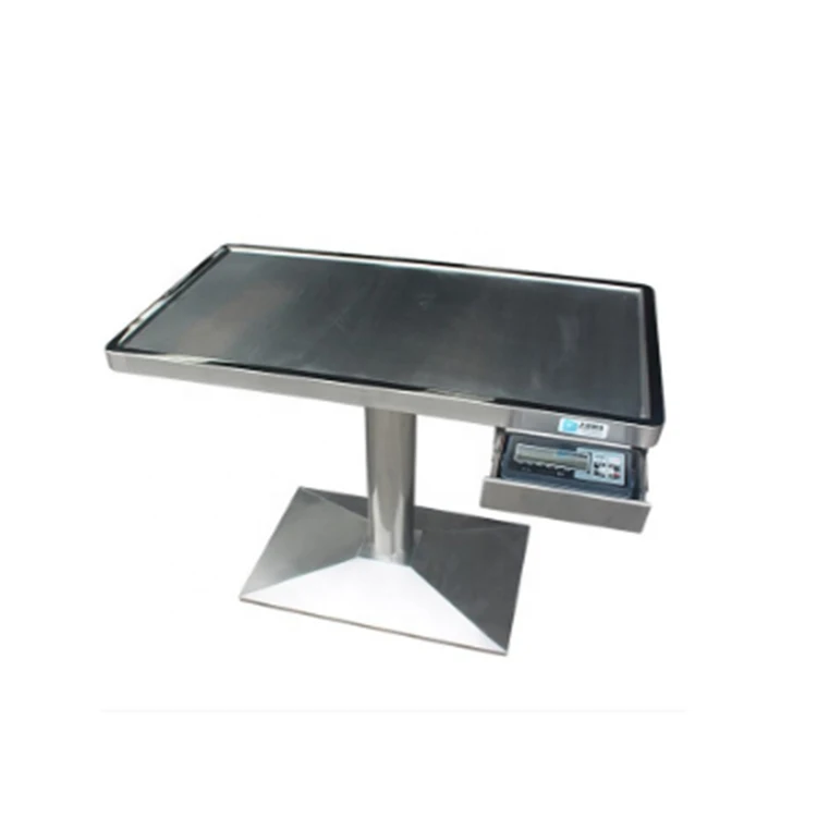 Column weighing diagnosis and treatment table vet operating table pet bed for surgery veterinary