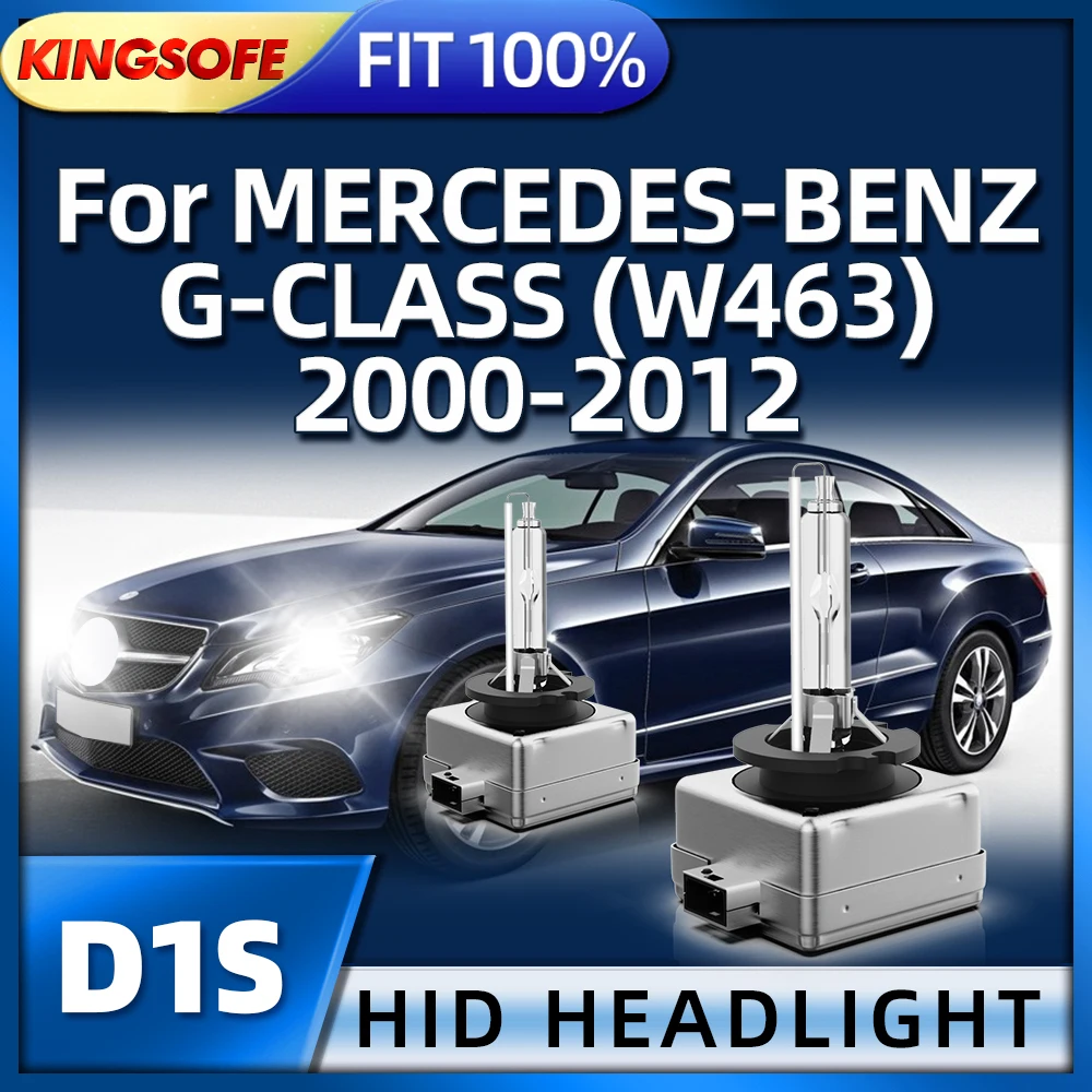 

KINGSOFE HID D1S Light Xenon Headlight Car Bulb For MERCEDES-BENZ G-CLASS W463 2000 2001 2002 2003 2004 2005 2006 2007 2008-2012