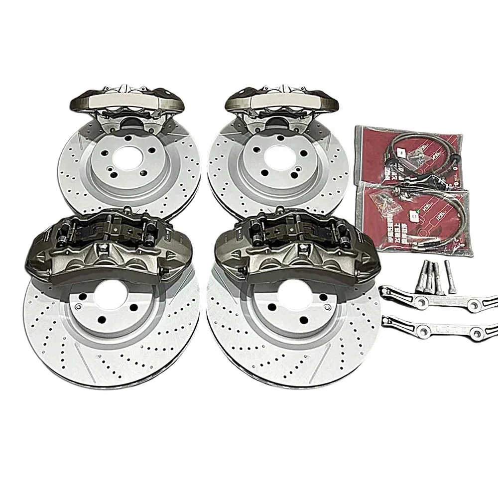 

2 Piece Rotor Customize Hat Upgrade Bracket Big Brake Kit BBK for F22