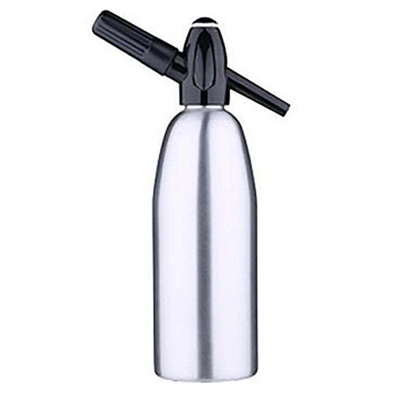 Aluminum Professional Soda Water Bubble Siphon Spark Machine Accessories Bar Kitchen Supplies Dispenser Cocktail Processing Gun