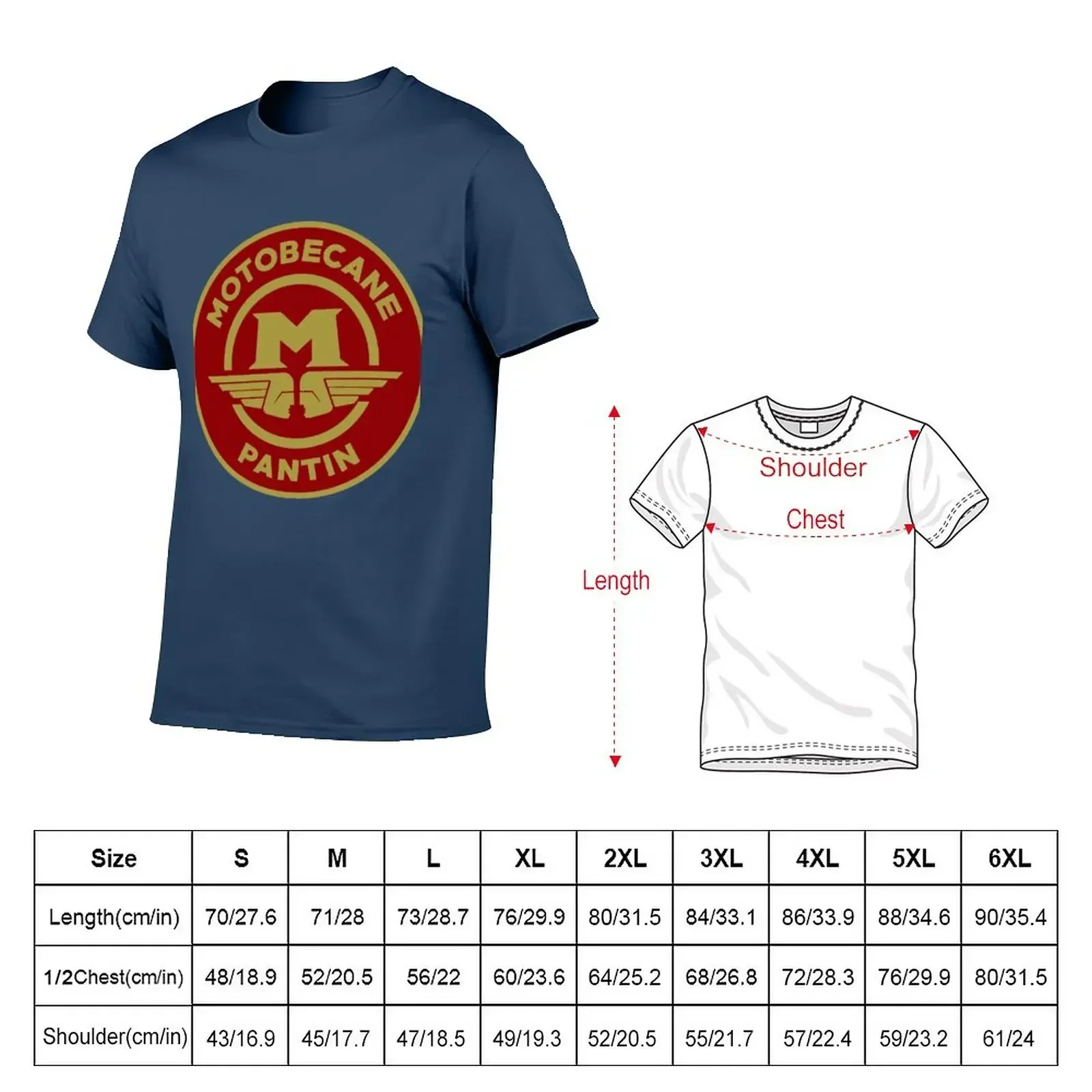 MOTOBECANE CLASSIC MOTORCYCLE PANTIN T-Shirt funnys summer clothes boys whites mens clothes