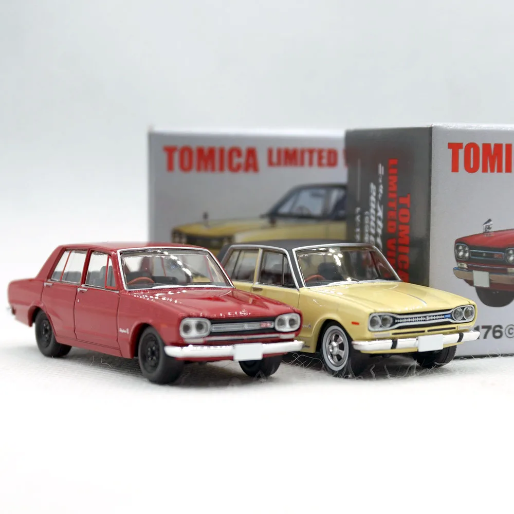 TOMYTEC alloy model TLV 1:64 Nissan Skyline 2000GT LV-176c 202a Die-cast alloy car model collection display toy gifts