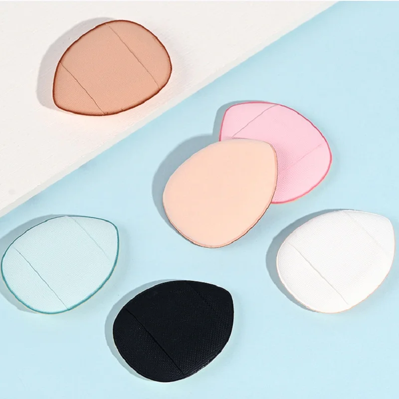 5Pcs Mini Finger Puff Foundation Small Air Cushion Powder Sponge Face Concealer BB Cream Cosmetic Applicator Makeup Tools