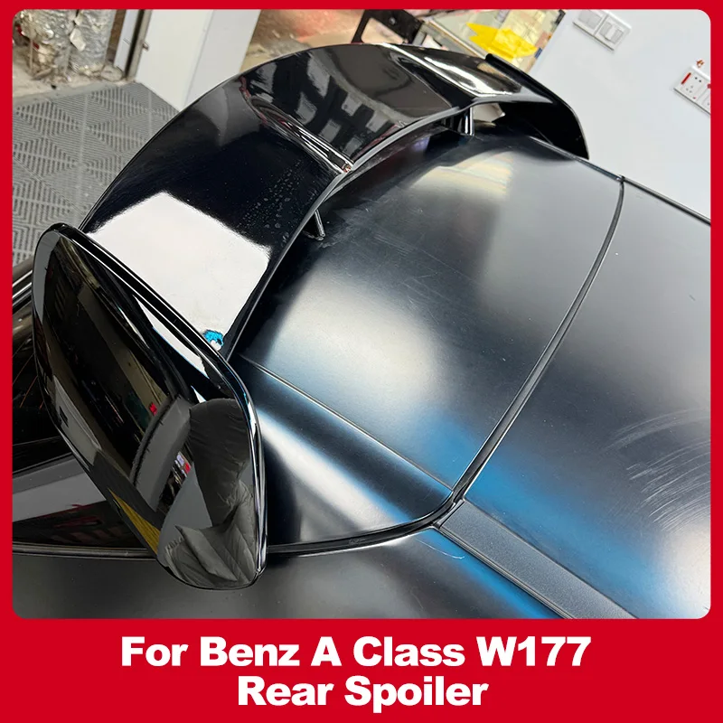 

Для Benz A Class W176 W177 AMG Хэтчбек Задний спойлер A180 A200 A220 A250 A260 A45 2012 2013 2014 2015 2016 2017-2019 2020 2023