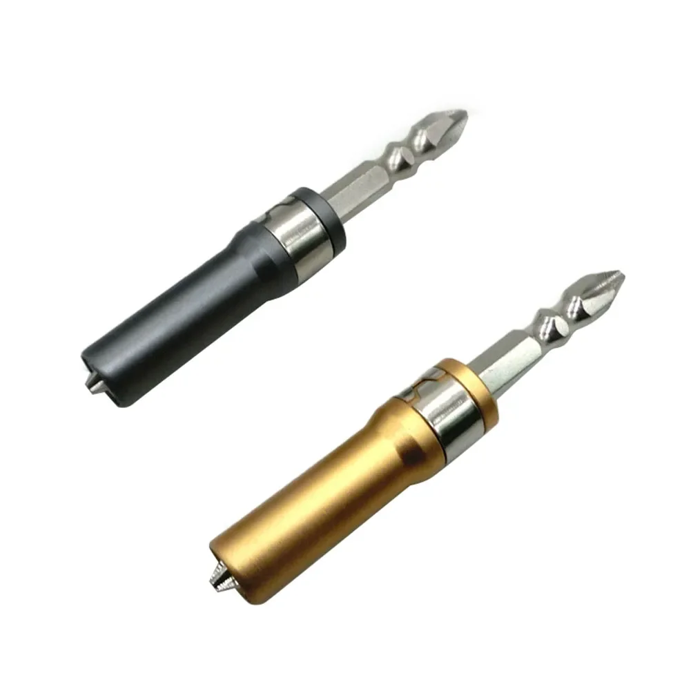 2 In1 Screwdriver And Extension Rod Magnetic Cross Screwdriver Holder Quick Installation Screw Sleeve Connecting Rod