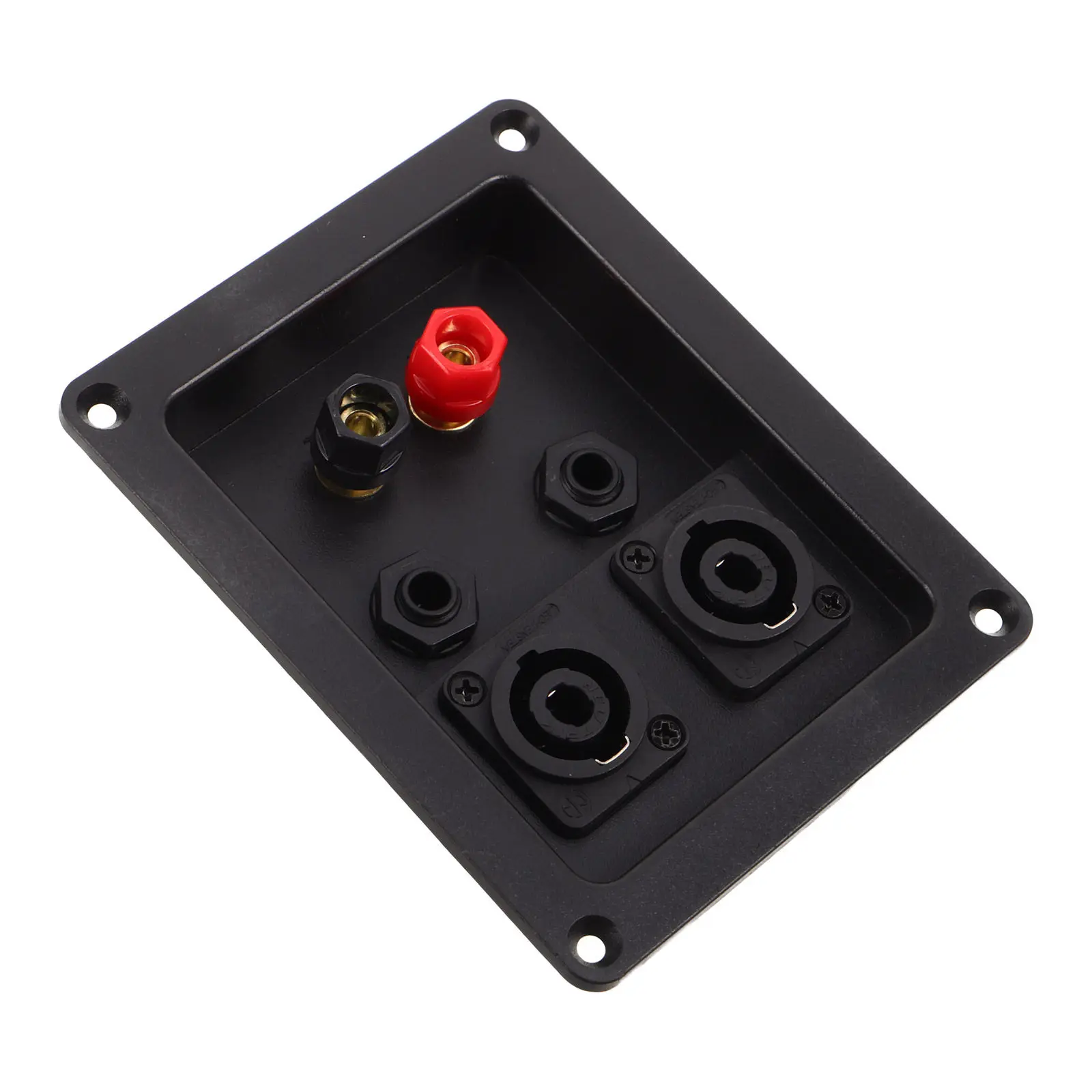 Audio Speaker Wiring Junction Box Robust Aluminum Housing for Sound System Installation and Maintenance