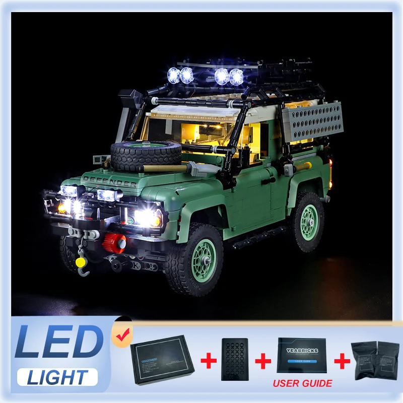 

DIY LED Light Kit For LEGO 10317 Off-road vehicle (Only LED Light,Without Blocks Model)