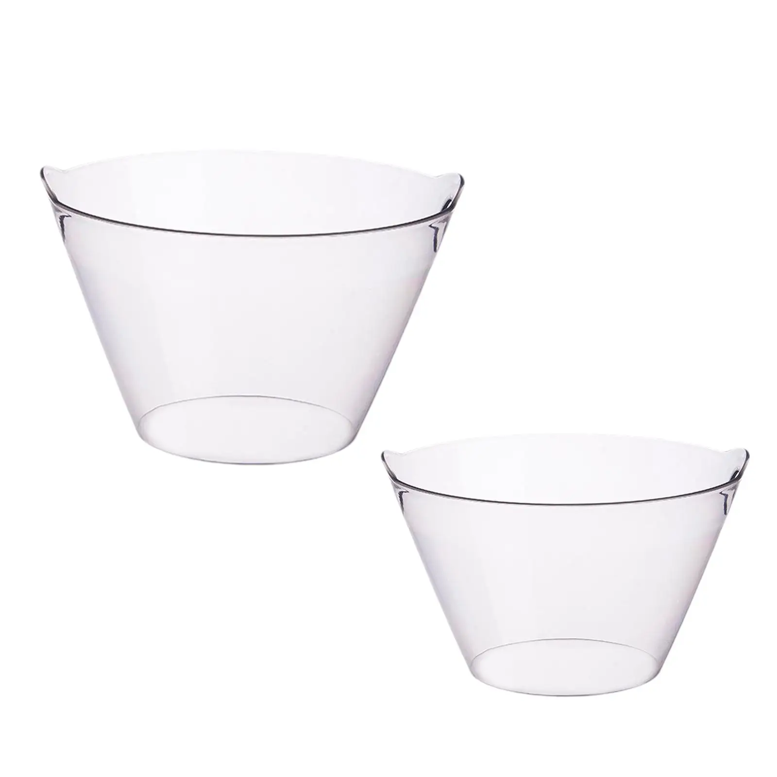 

Ice Bucket Salad Bowl Reusable Snack Bowl Portable Champagne Bucket for Cocktail Entertaining Home Chilling Wine Summer Vacation