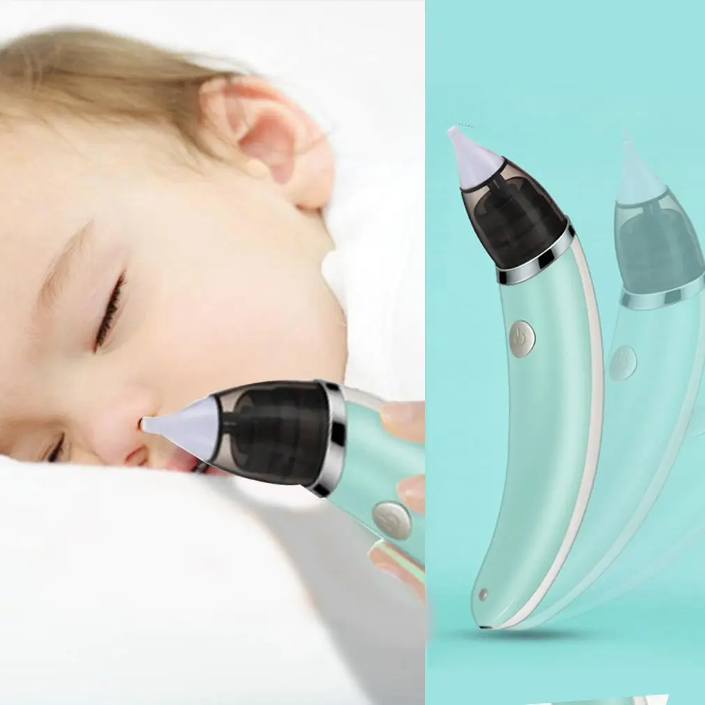 

Electric Baby Nasal Aspirator Electric Nose Cleaner Sniffling Equipment Safe Hygienic Nose Snot Cleaner For Newborns Boy Girls