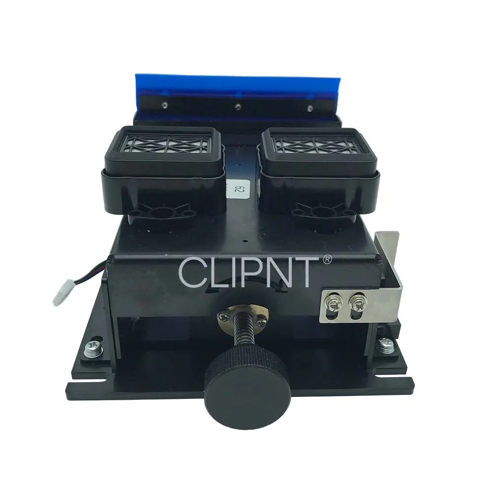 Automatic cleaning station for i3200 printhead pump assembly, with capping head fixing device