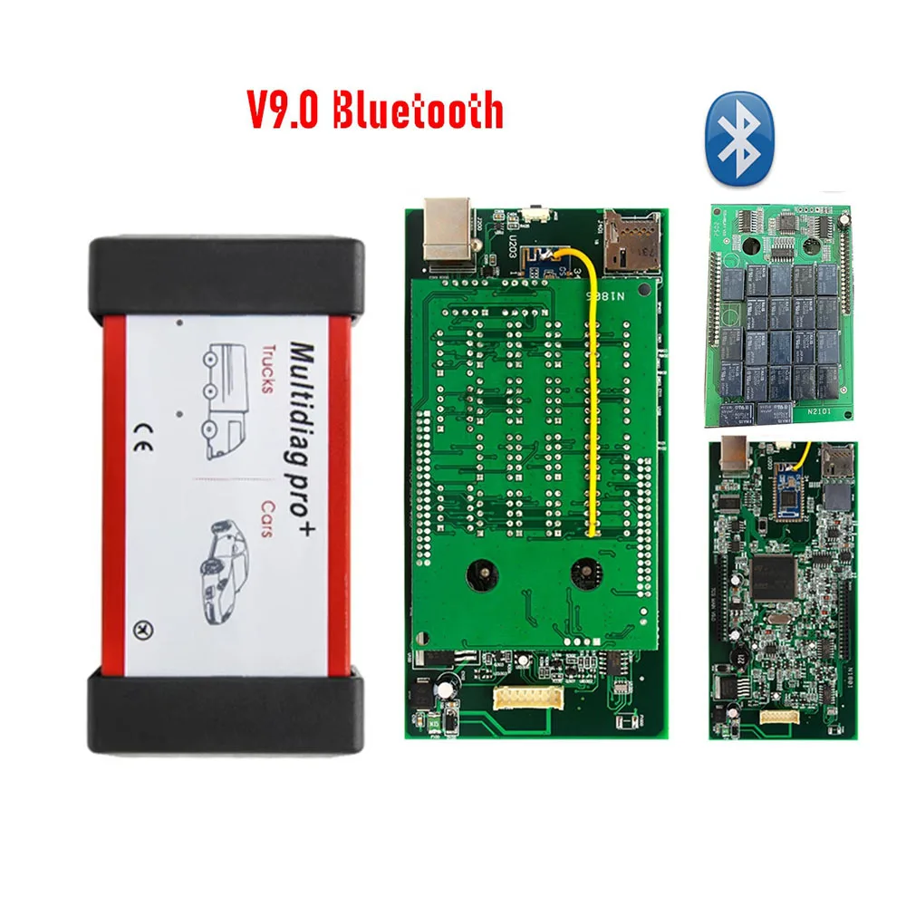 

Automotive Scanner Tool Set 9241A PCB V9.1 4.3/MU 2.0/MU OBD2 Bluetooth Code Reader for Cars Trucks OBDII Auto Diagnostic Tool