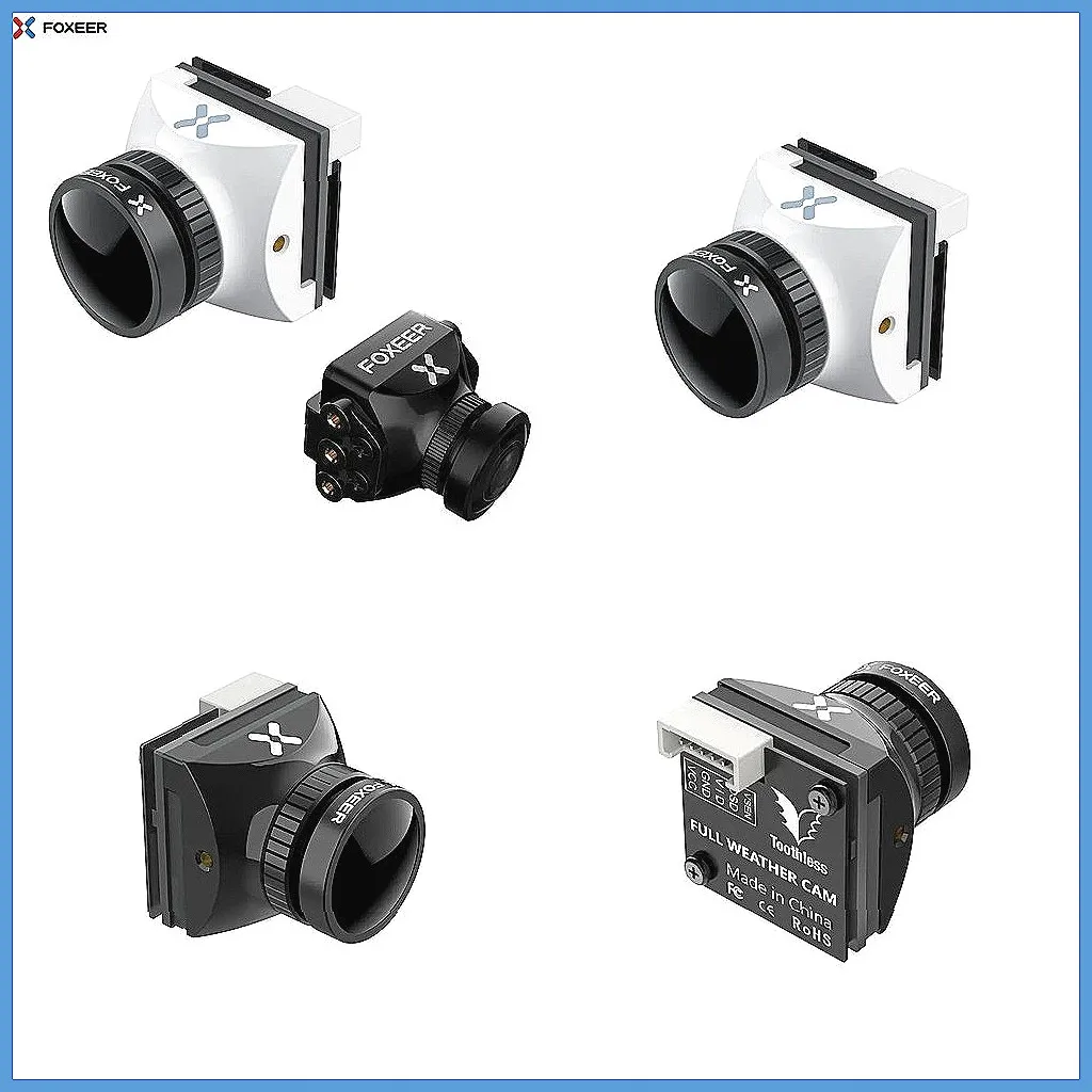 Foxeer Toothless Mini FPV Camera 1200TVL CMOS 1.7mm Lens with OSD for RC Drone