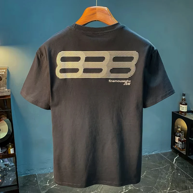 

Роскошный топ, мужская футболка с короткими рукавами, модная женская брендовая свободная летняя футболка с принтом, удобная дышащая эластичная модная легкая