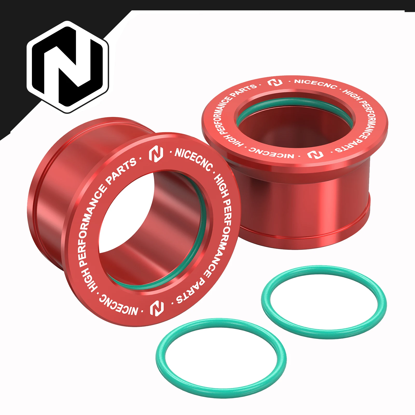 

NICECNC For Honda CRF250R CRF450R CRF450X 2005-2024 Rear Wheel Spacers Hub Collars CRF450L 2019-2020 CRF250X 2006-2017 CRF250RX