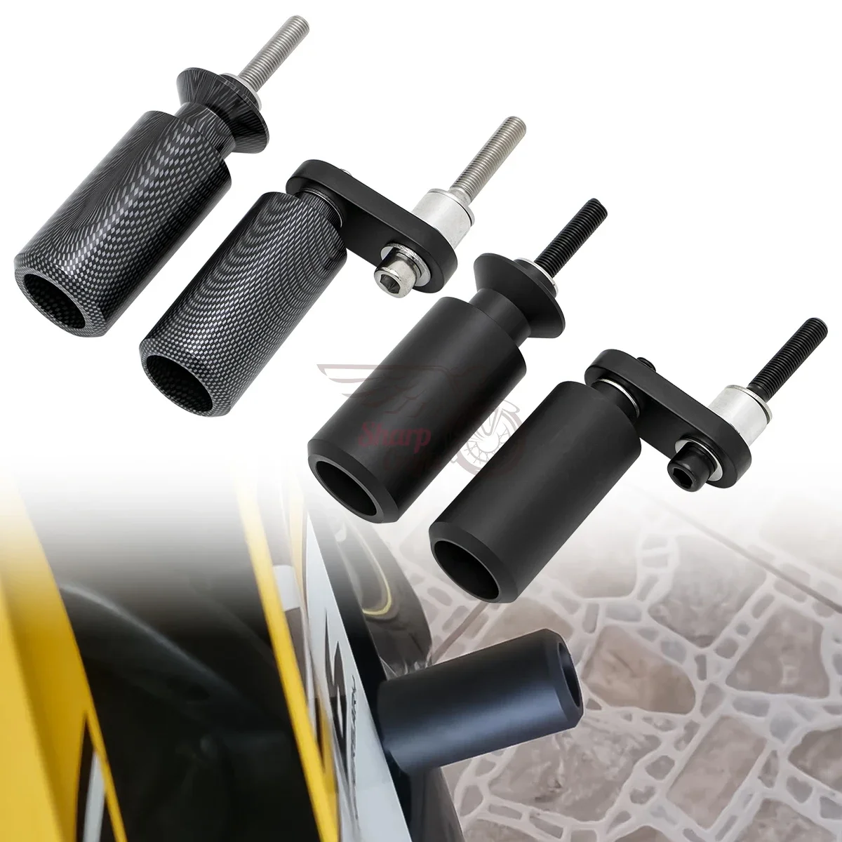 Motorcycle Accessories Frame Slider Guard Crash Fairing Protector Block Pad For Yamaha YZF-R6 YZFR6 YZF600 YZF 600 R6 2006-2007