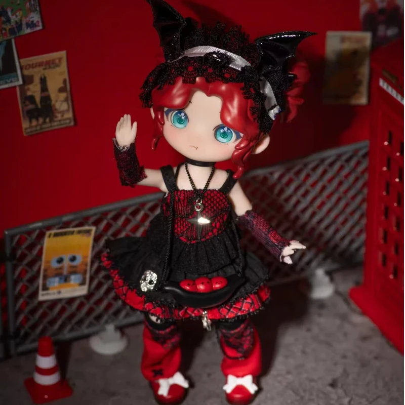New Arrival  Cute Liroro Binary Sweetheart Mobile Doll Internet Celebrity Popular Fairy Tale House Collection Doll