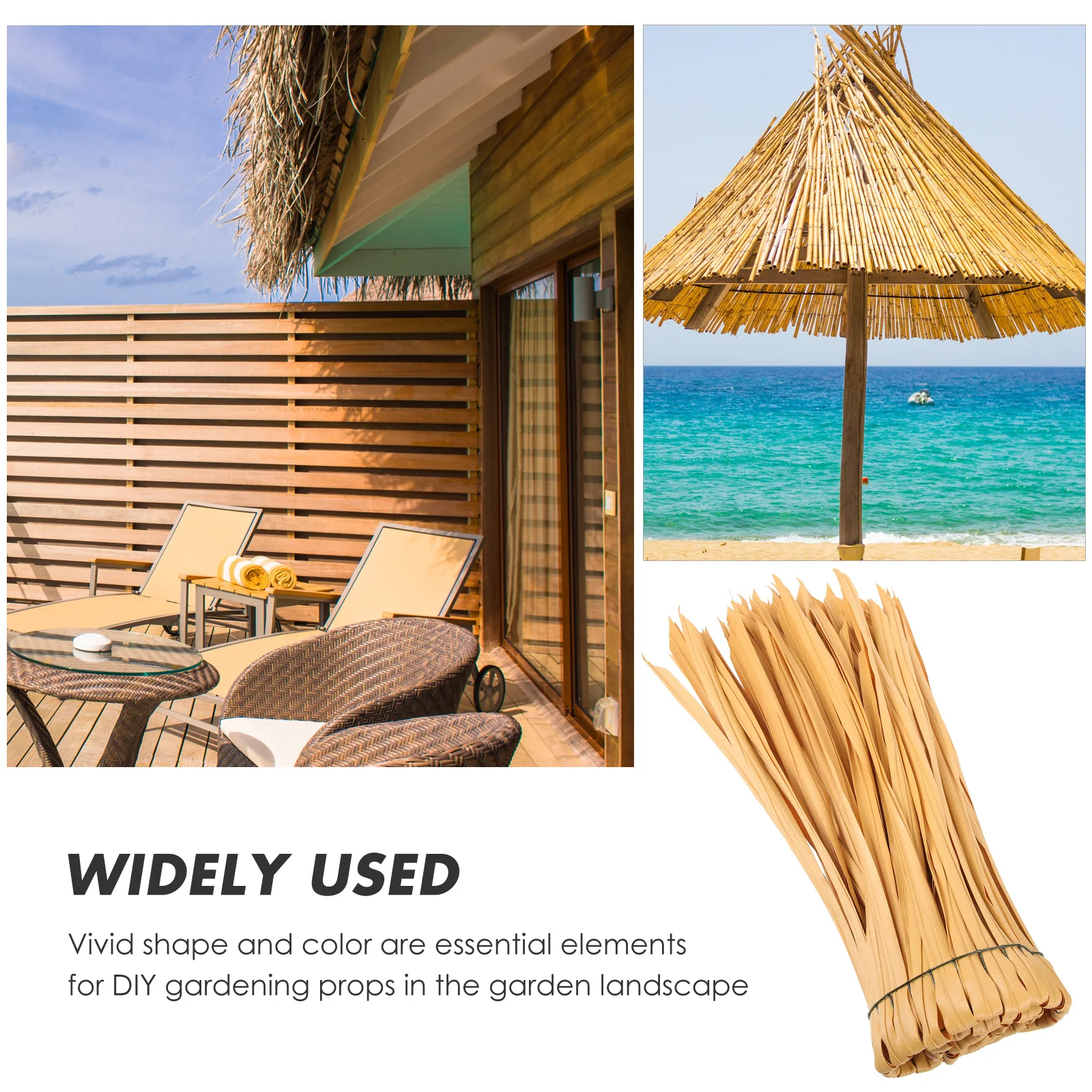 

Artificial Thatched Roof Simulated Thatch Roof Garden Decoration Landscape Decor Cover