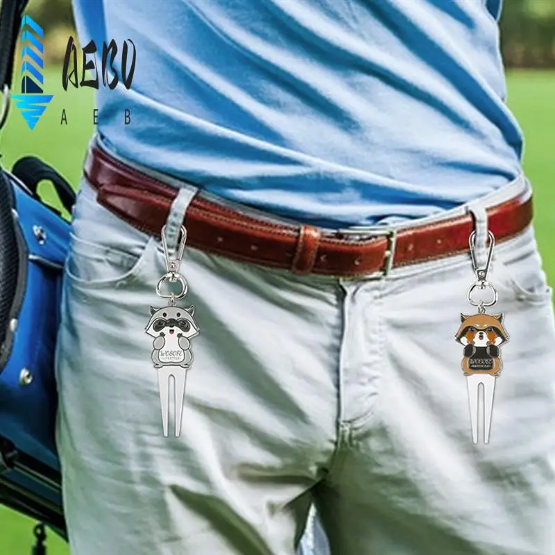 

AEB0-WOSOFE инструмент для ремонта гольфа Divot, зеленая вилка для гольфа, многофункциональная портативная вилка для ремонта газона, вилка для гольфа для тренировок, упражнений для гольфиста