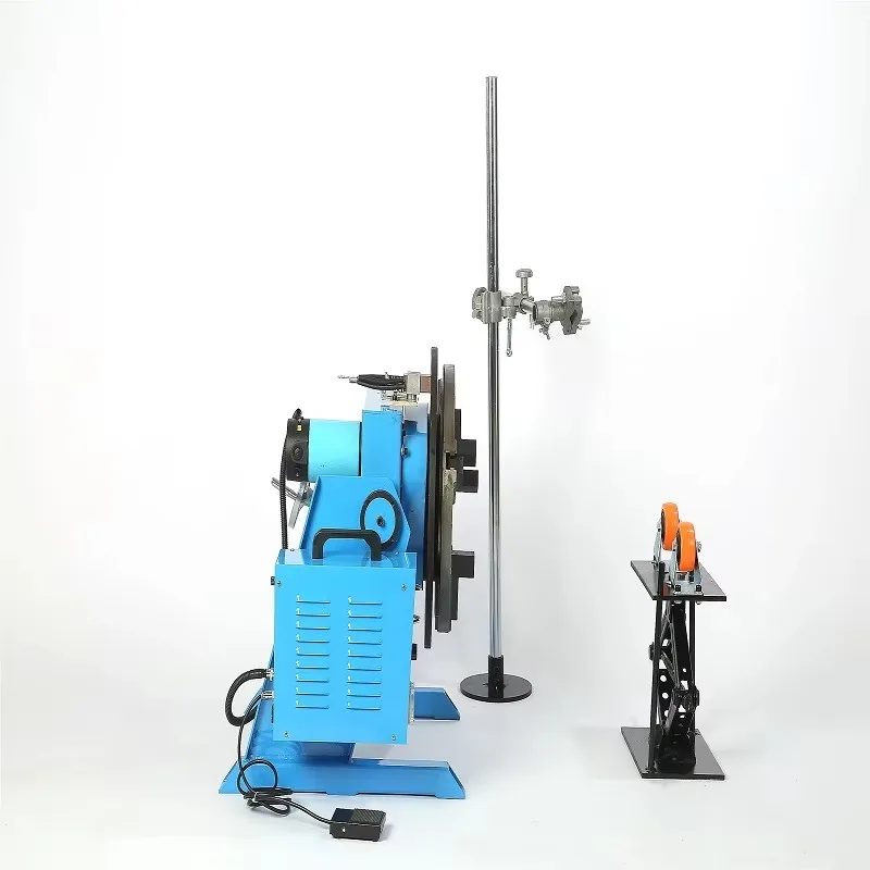 Stainless Steel Pipe Rotating Circle Seam Welding Turn Table 30Kg Cnc Positioner For Sale