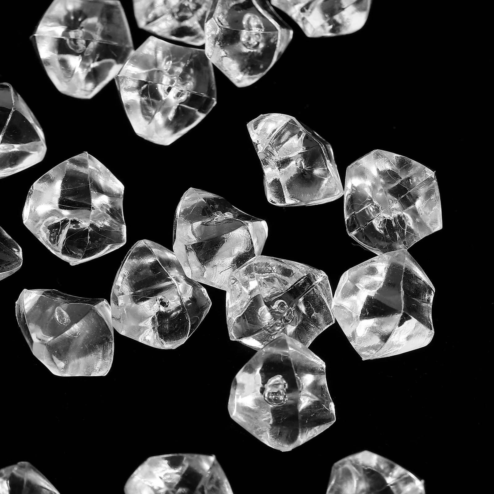 

40 Pcs Simulated Diamond Jewelry Ornament Resin Charms Crafts for Making Phone Case Diy Gems Crafting Tiny Decorations