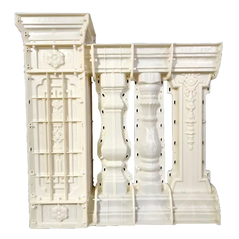 Balcony railing mold guardrail courtyard Chinese European Roman column full set of fence villa model building template