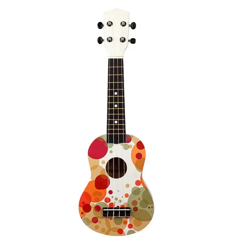 

Wooden Ukulele for Kids, Small Guitar, Musical Instrument, 21 Inches