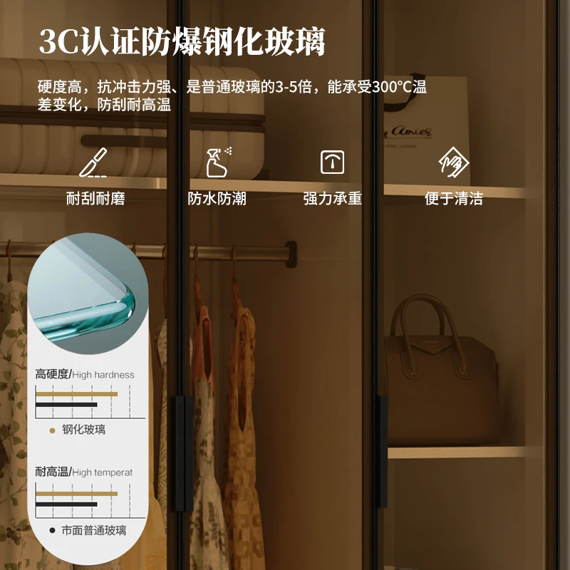 corner wardrobe room clothes multifunctional storage furniture tostore clothes suppressed sleepwear bedrooms home liquidation