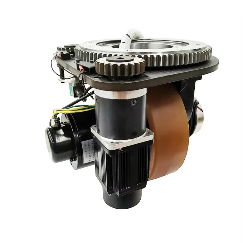 48V 1500W Agv Steering Drive Wheel With Wear-resistant Polyurethane For Agv Robot