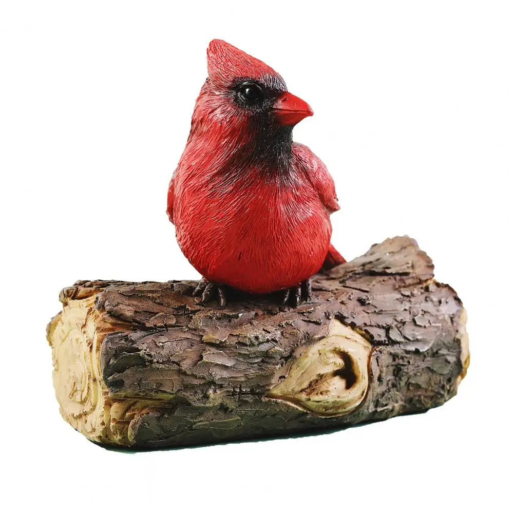

Porch Bird Ornament Figurine Wall Mount Resin Statue for Garden Indoor Decor Ornament for Tree Courtyard Wall Display