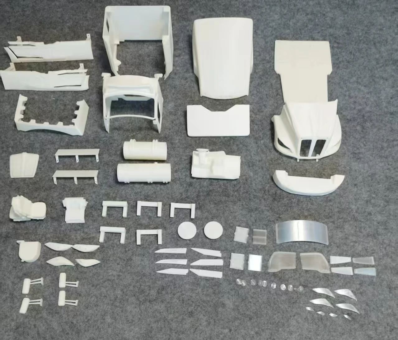 Drukowany 3D Ciężarówka KENWORTH T680 NG 76 INC1/14 Fmx Statyczny Model Dot JDM Tamiya Lesu Lxy Scaleclub SCX10 trx6 Crossrc nt jt4
