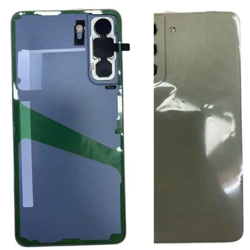 

For Samsung S21 FE Back Cover with Camera LENS Battery Back Cover For Samsung S21FE 5G G990 Back Cover