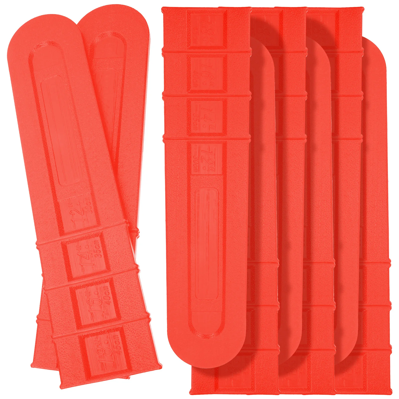 

8Pcs Chainsaw Protective Sleeve Heavy Duty Bar Cover for Long Term Storage Portable Saw Guard Case Anti Scratch Safety Cover
