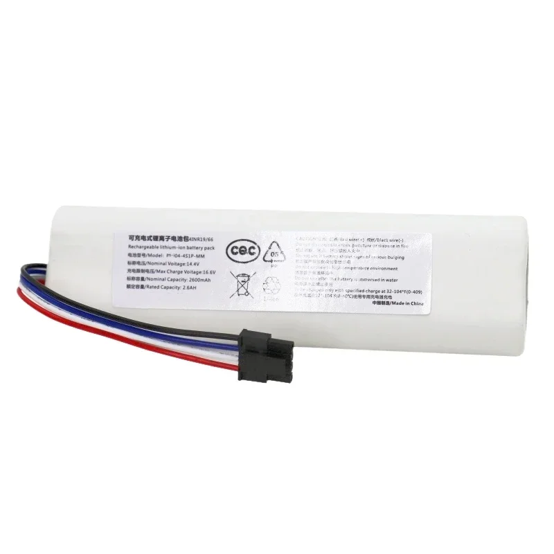 P2026-4S1P-MMBK 14.4V 2600mAh/3500mAh بطارية ل Xiaomi LDS الملاحة بالليزر روبوت فراغ XMSTJQR2C RLS3
