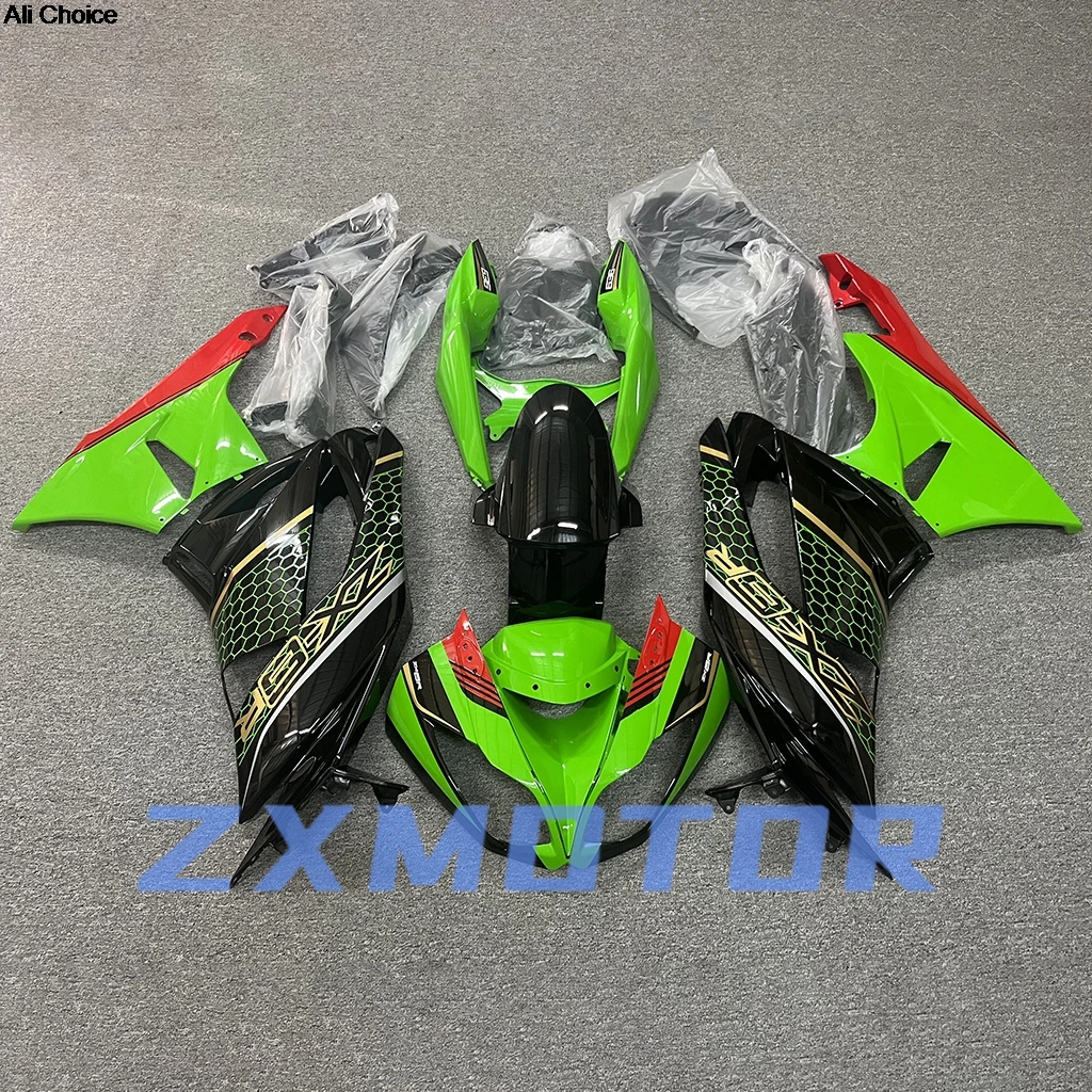 Pełny zestaw owiewek do Kawasaki ZX6R 636 2009 2010 2011 2012 Dostosowane akcesoria motocyklowe Zestaw części owiewek ZX 6R 09-12