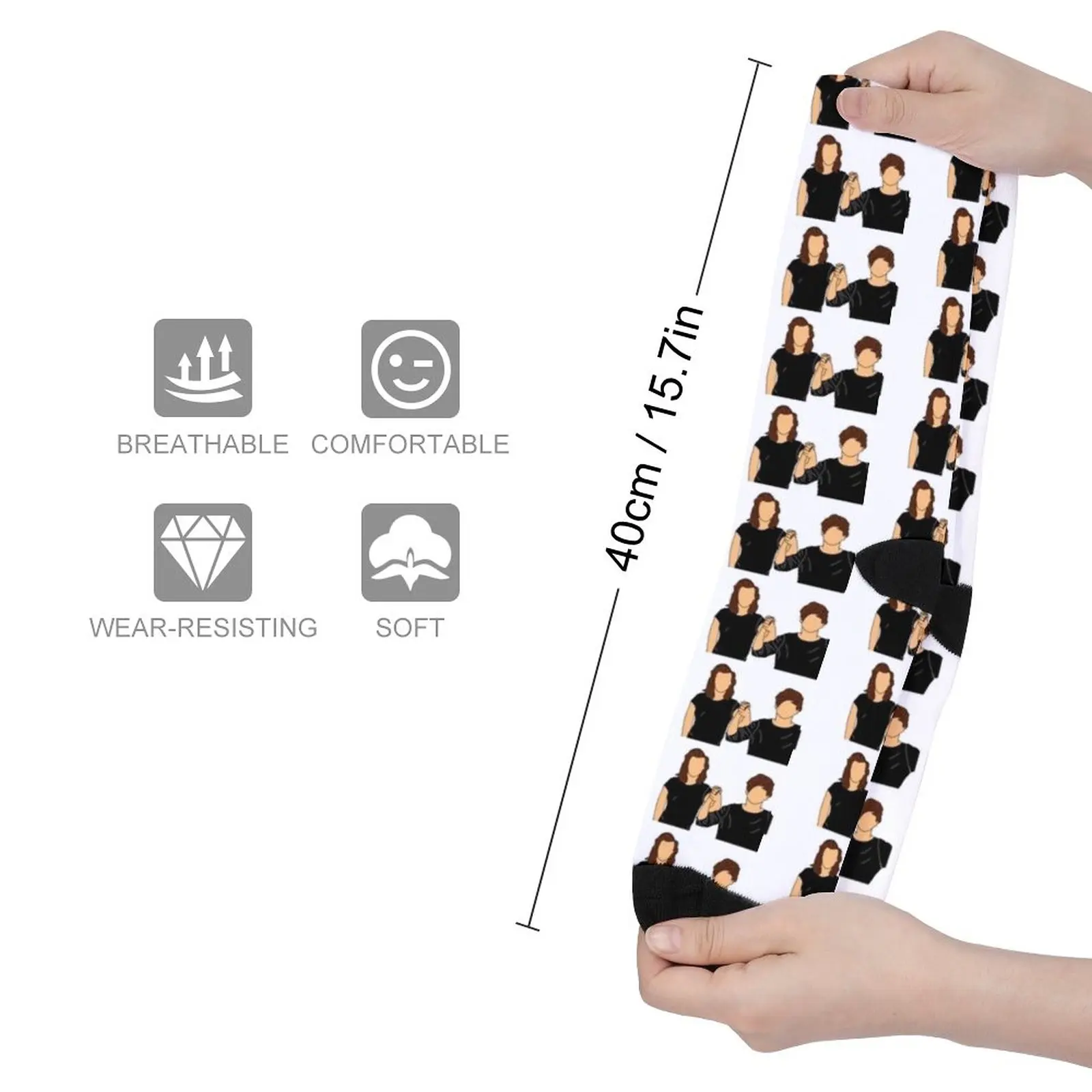 Larry Stylinson Socks Heating sock sports socks for men funny man socks new in Men's socks