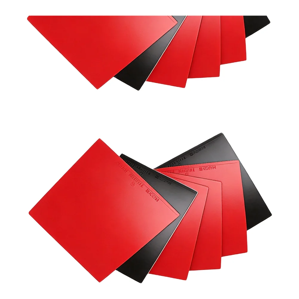 8 Pieces Table Tennis Rubber with Hard Sponge for For ping Pong Fast Attack Reverse Rubber Offering Enhanced Spin and Control