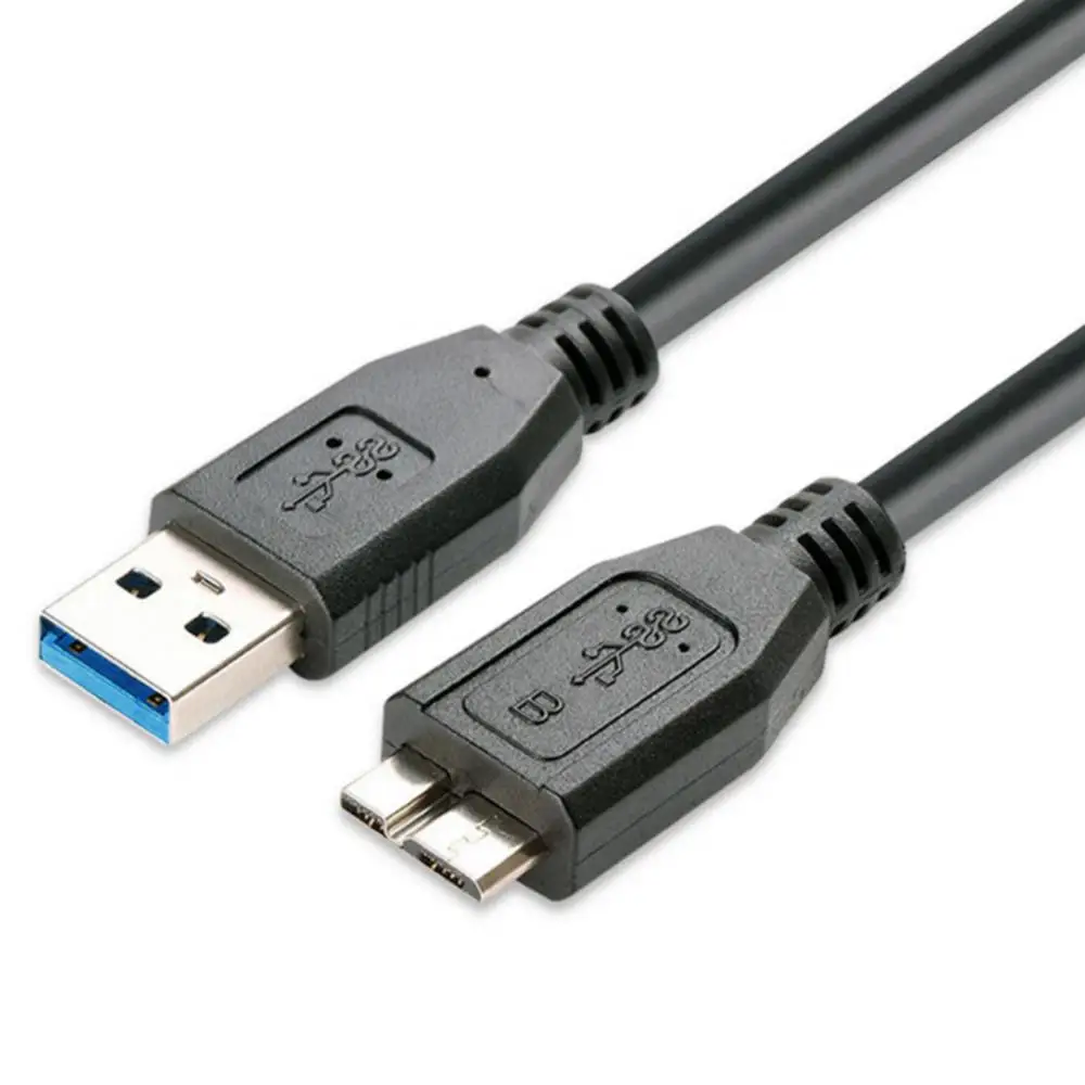 100cm SDD HDD Enclosure Cables Male USB3.0 A to Micro B Cable Connector for External Hard Drive Disk