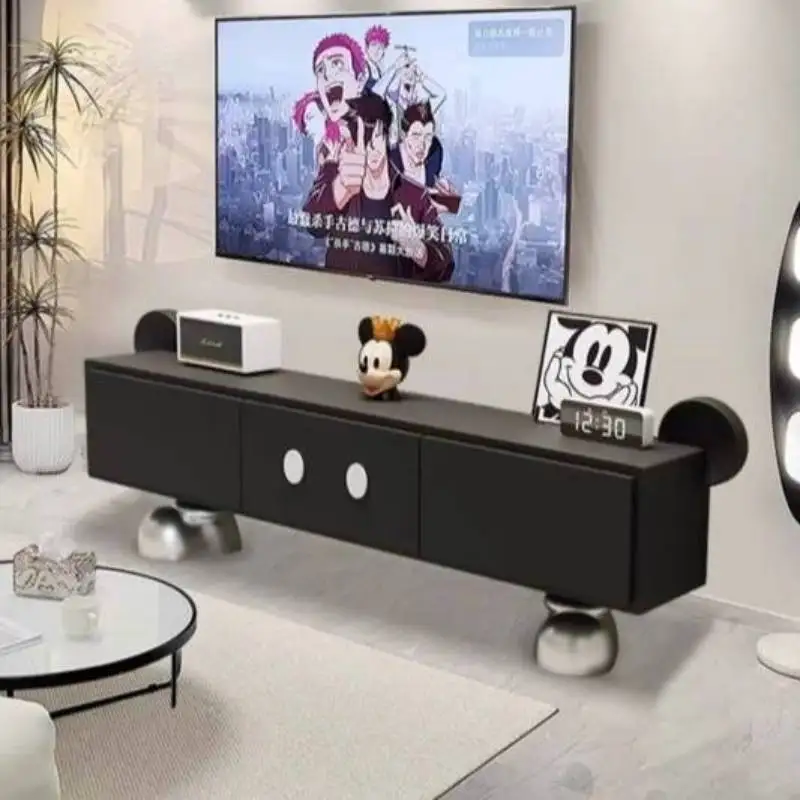 غرفة الجلوس تلفزيون خزانة أدراج حامل زخرفة مصمم تخزين خزانة التلفزيون شقق الحديثة Mueble دي تلفزيون الأثاث للمنزل #4