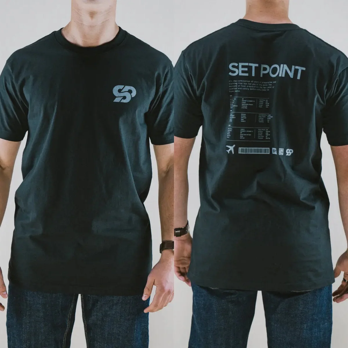 Set Point™ By GBRS Group Aerial Short Sleeve Shirt Graphic Printing High-end Luxury Unisex Style Both of Men and Women
