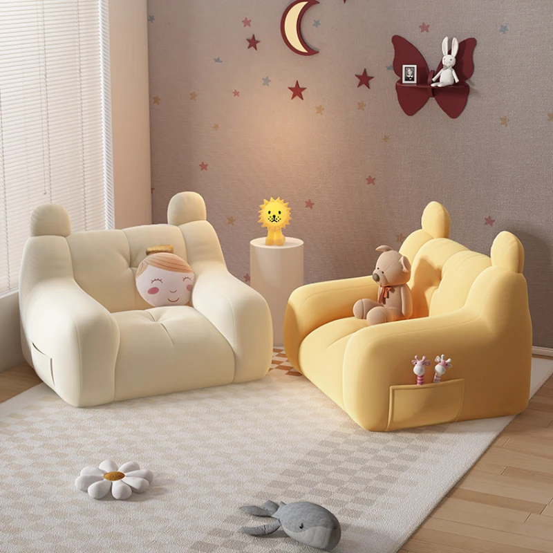 Girl Children Beanbag Sofa Cute Small Comfortable Girl Beanbag Sofa Recliner Accommodation Muebles Para Salas Modernos Furniture