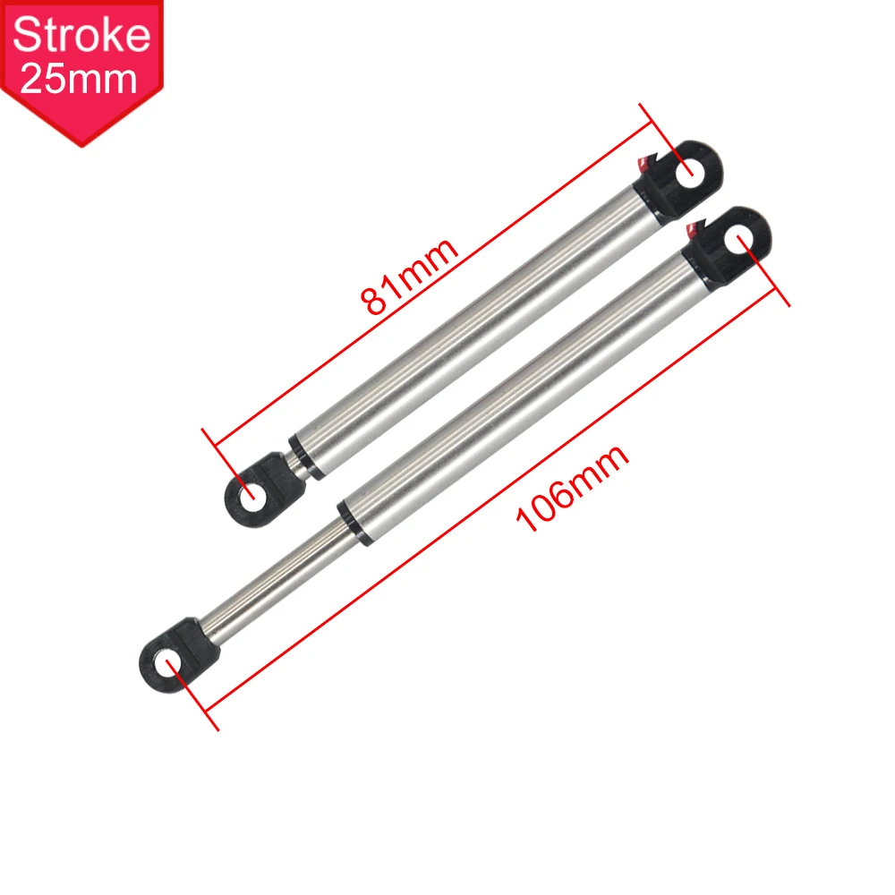 10/ 30/ 50/ 80/100/ 130mm Hub Metall Elektrische PushRod Integrierte Motor 3 ~ 6V Putter Für RC Lkw Auto Boot DIY Roboter Maschine Modell