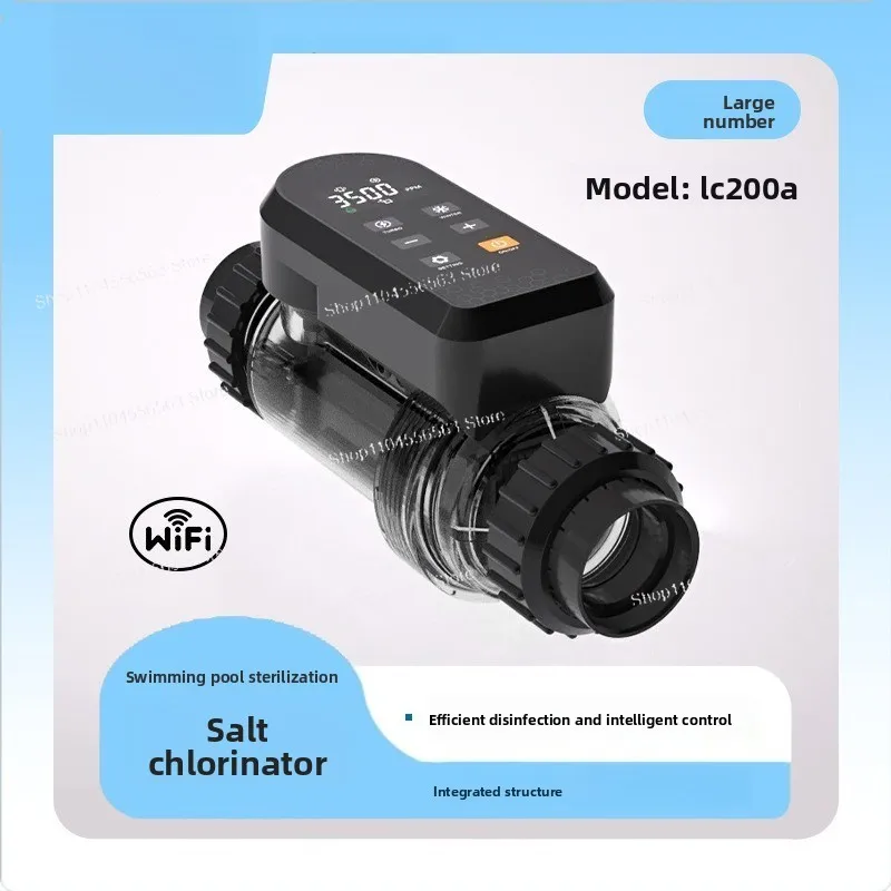 LC200A Pool Salt Chlorinator - Large Output Sodium Hypochlorite Generator for Cross-Border Commercial & Home Pools