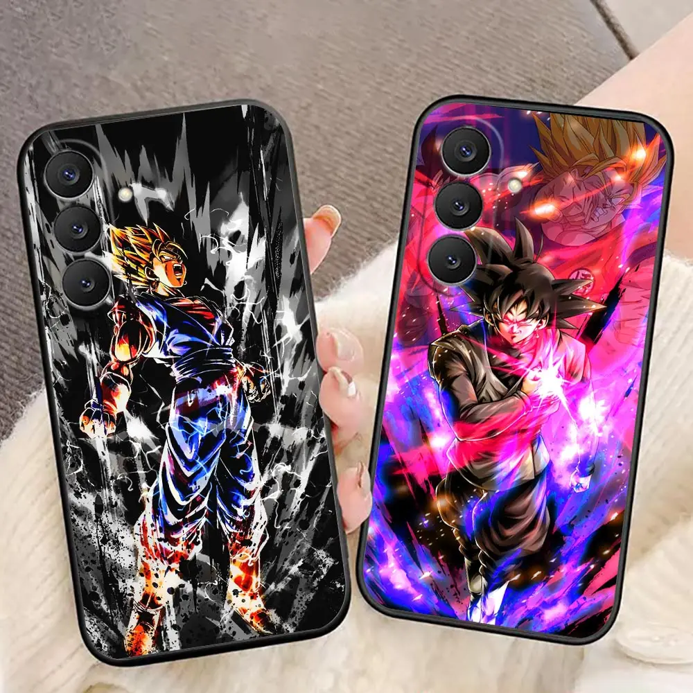 Anime D-Dragon Ball Super Saiyan Phone Case For Samsung Galaxy S26 S25 S24 S23 S22 S21 S20 FE Ultra Plus Funda Coque Shell Cover
