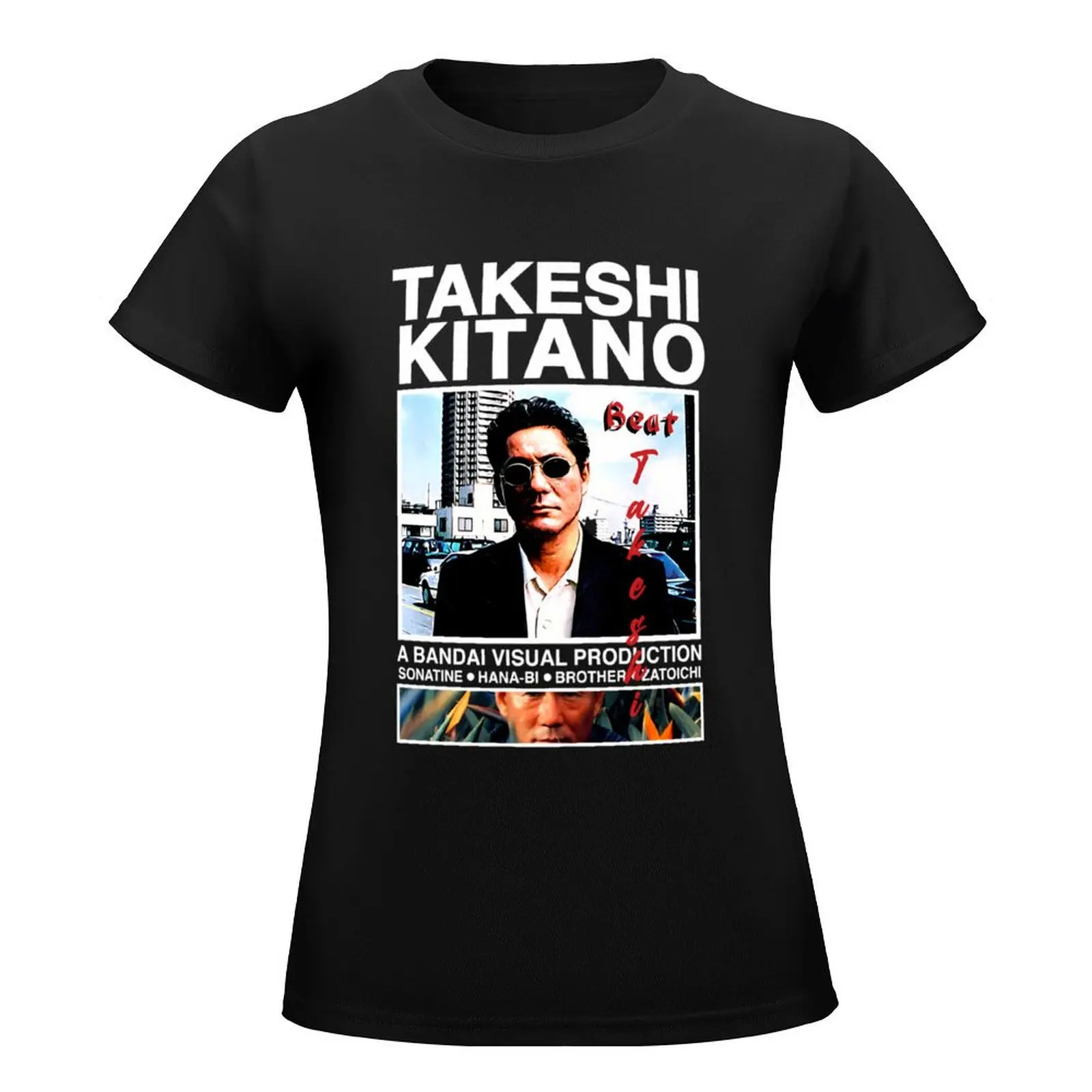 Takeshi Kitano \t \t T-Shirt customs design your own new edition Aesthetic clothing sweat white t-shirts for Women