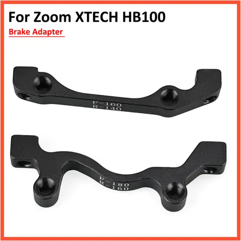 Zoom XTECH HB100 유압 디스크 브레이크 어댑터 140/160/180mm 브래킷 전면 및 후면 캘리퍼스 마운트 자전거 스쿠터 부품