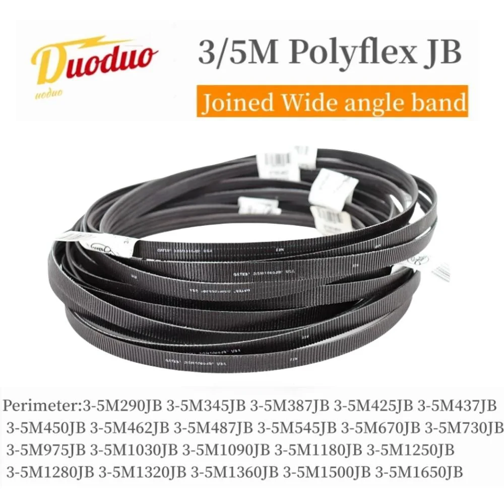 

5M Polyflex JB Joined Wide angle band 3/5M290JB 3/5M345JB 3/5M387JB 3/5M425JB 3/5M437JB 3/5M450JB 3/5M462JB 3/5M487JB-3/5M1650JB