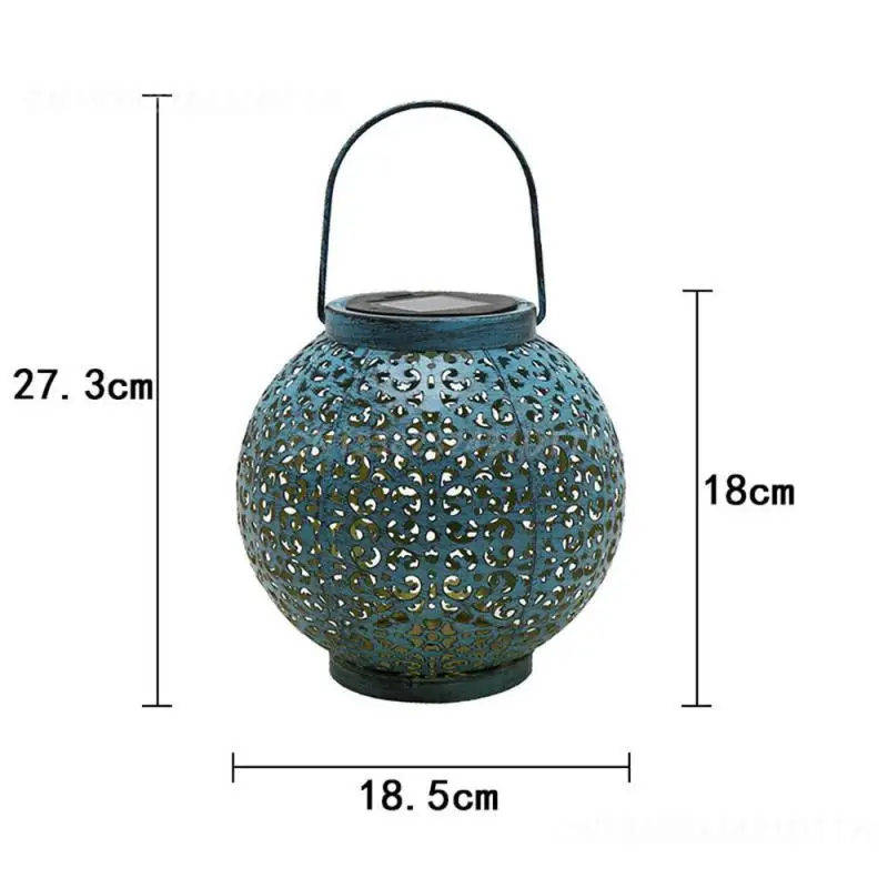 Led Solar Lantern Light For Yard Patio Balcony Unique Solar Lantern Ornament Outdoor Yard Garden Art Decoration Waterproof Retro