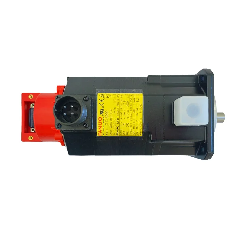 A06B-0032-B177 محرك سيرفو يعمل بالتيار المتردد Fanuc الجديد ضمان لمدة 12 شهرًا A06B0032B177