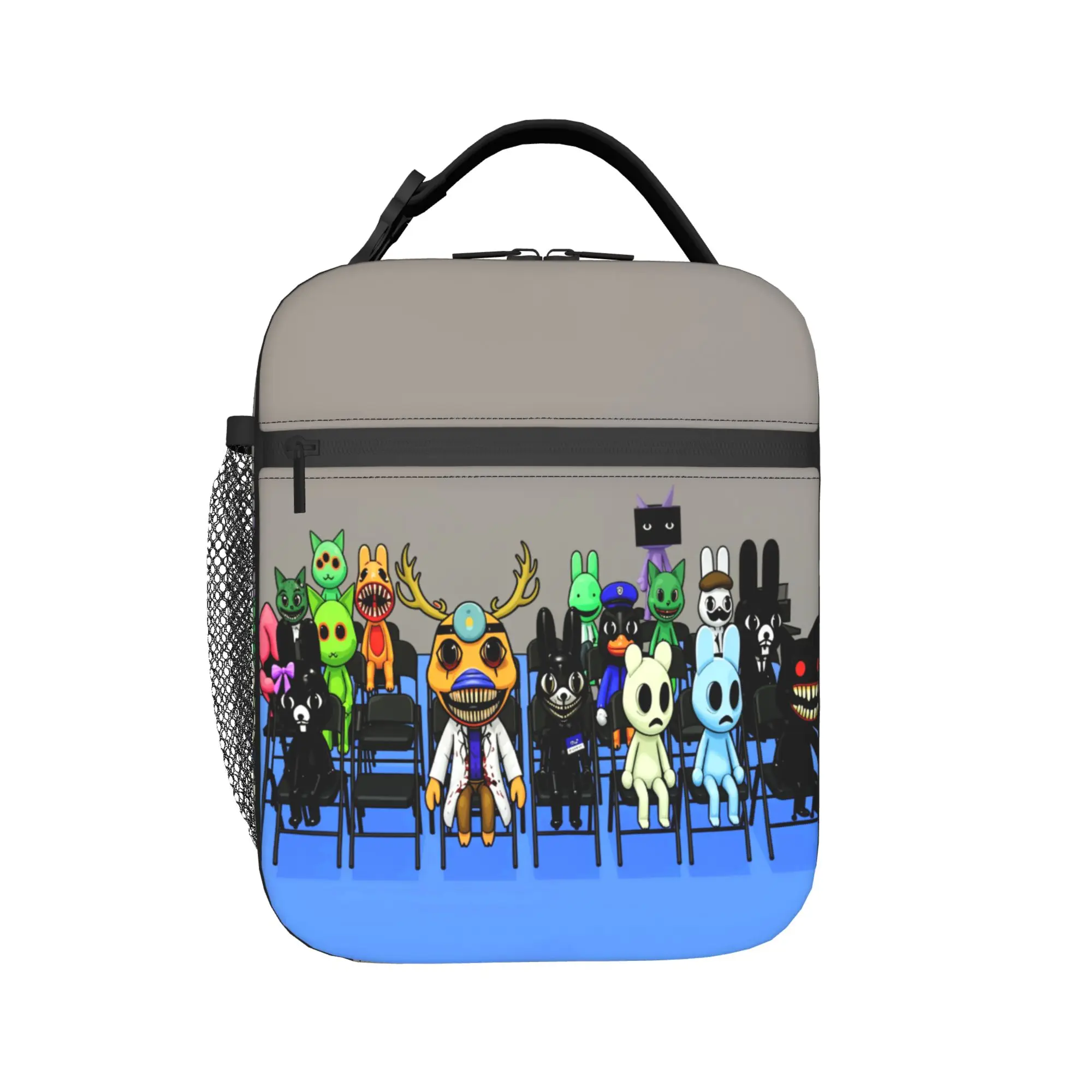 Horror Game Animals Hospitals Insulated Lunch Bags Thermal Bag Meal Container Tote Lunch Box Food Storage Bags School  Travel